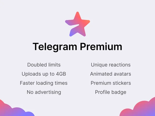 ویژگی‌ها و قیمت نسخه Telegram Premium قبل از اینکه راه اندازی شود فاش شد.