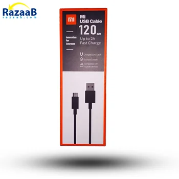 کابل شارژ USB به micro-usb شیائومی مدل fast charge به طول 1.2 متر