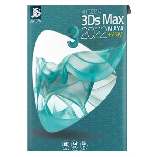 (جی بی تیم)  AUTODESK 3Ds MAX 2022 + V-ray